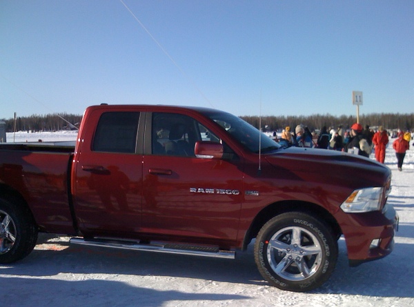 2011 Iditarod winner prize - New truck (Dodge Ram)