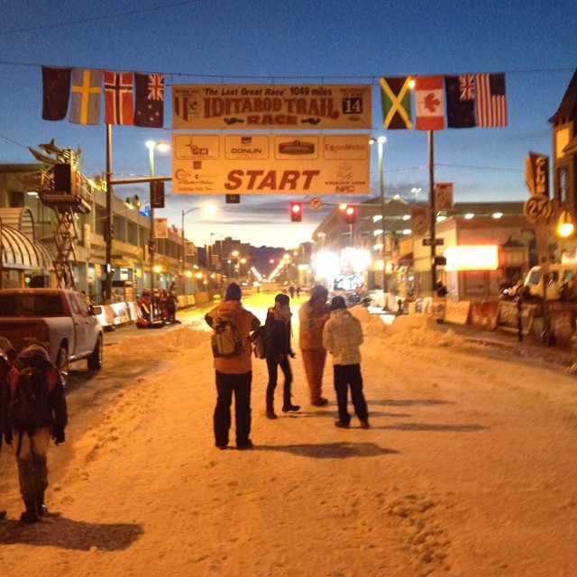 The 2014 Iditarod race begins