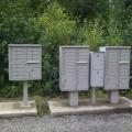 A set of mailboxes in Wasilla, Alaska