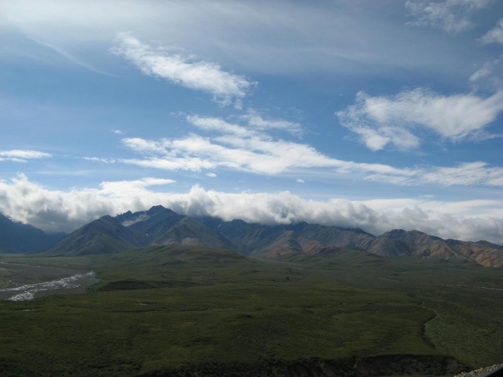 A mountain range in Denali
