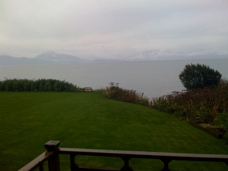 View from the Jenny Lane Cottage in Homer, Alaska