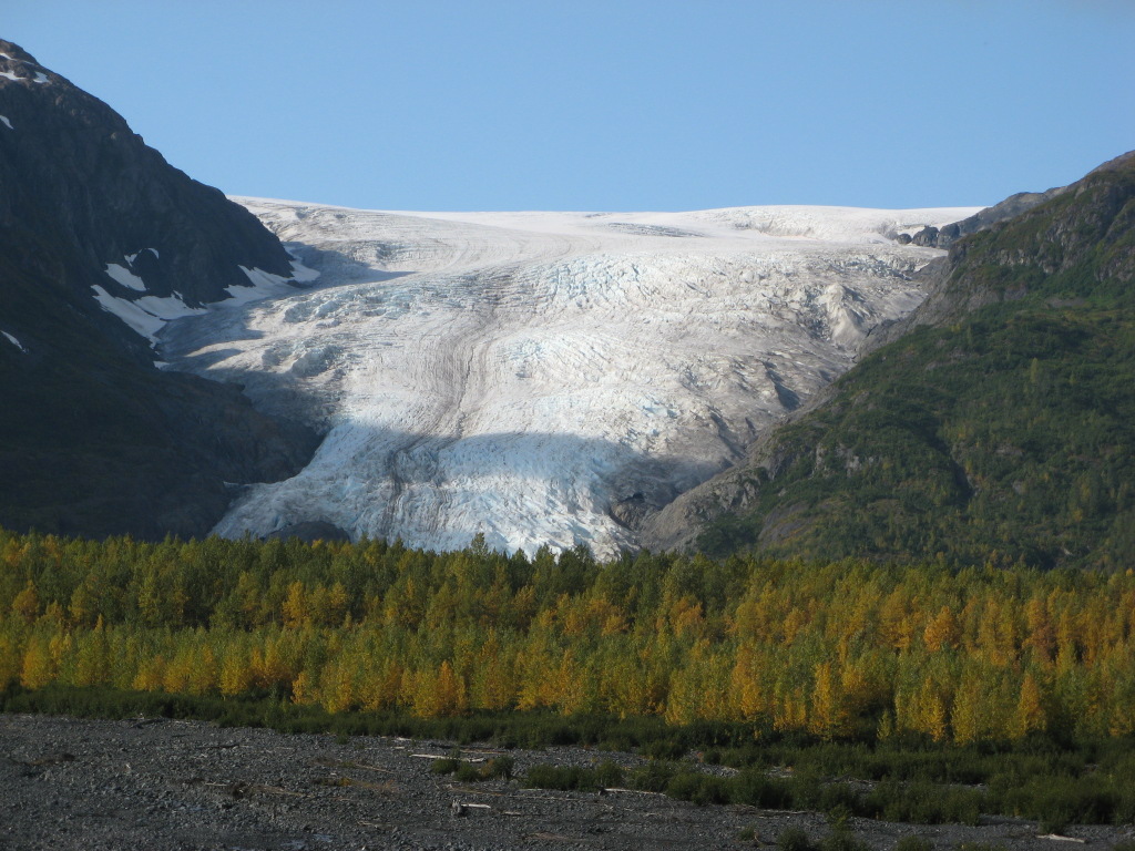 Exit Glacier, Seward, Alaska, on September 21, 2008