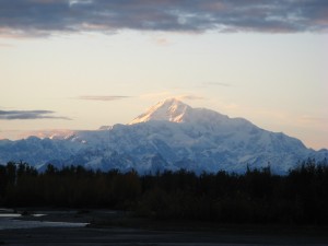 A picture of Denali, taken from Talkeetna