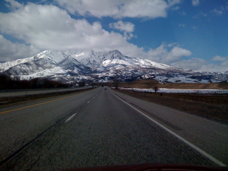 Interstate-80 (I-80) in Utah