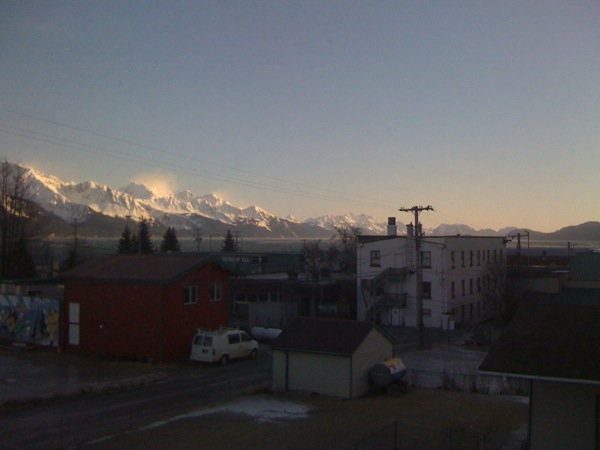 Seward, Alaska port (harbor) area