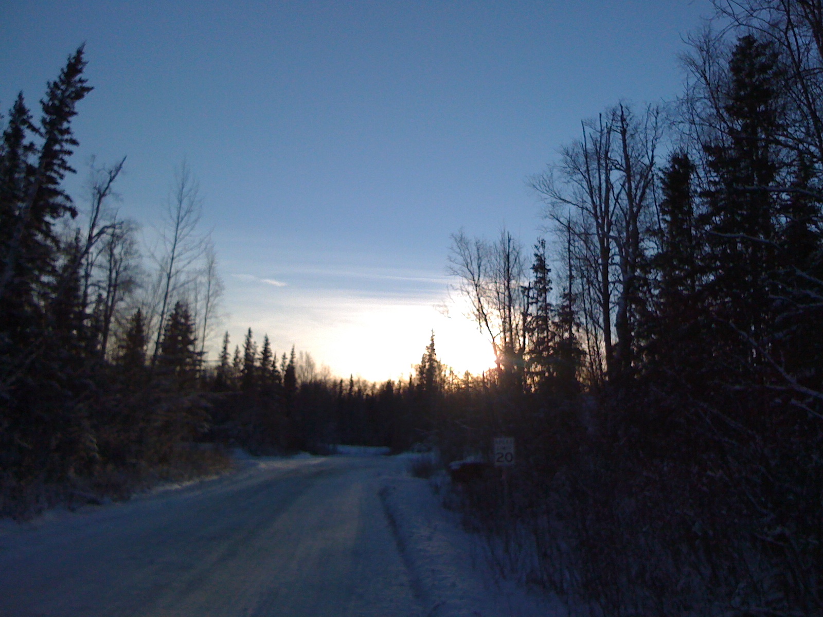 Alaska sunrise - Sun a.