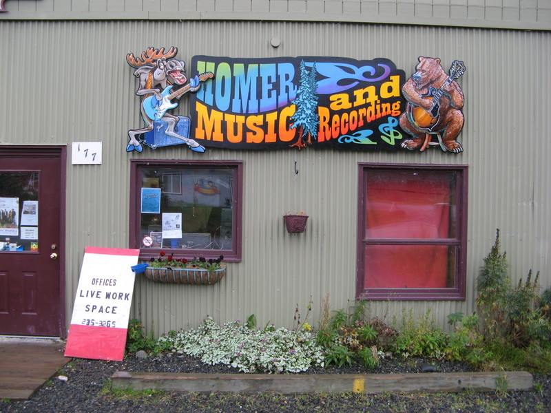 Homer Music and Recording studio.