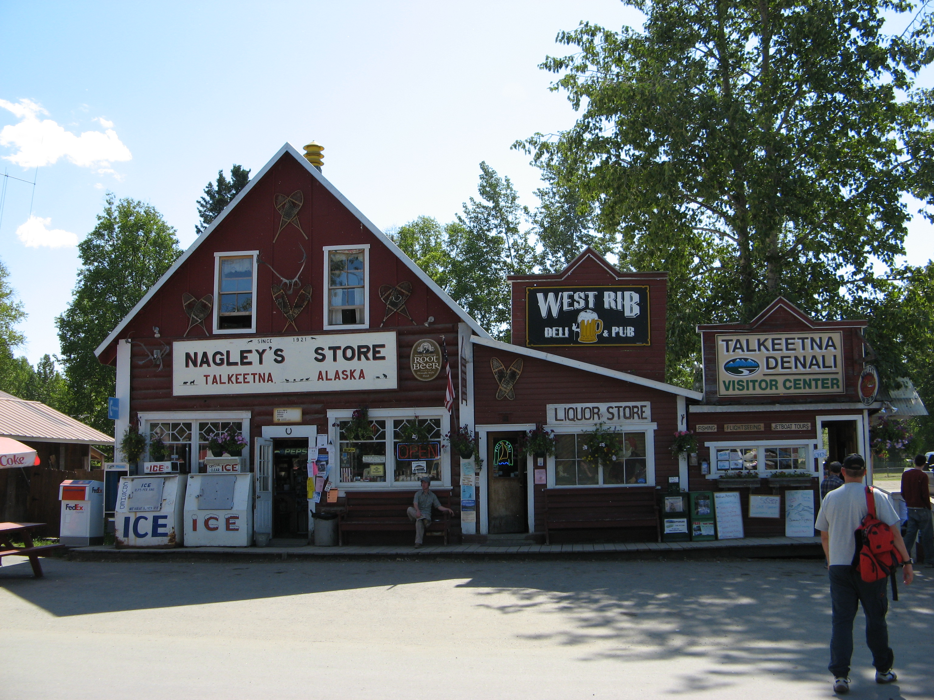 Nagley's grocery store in Talkeetna, Alaska.