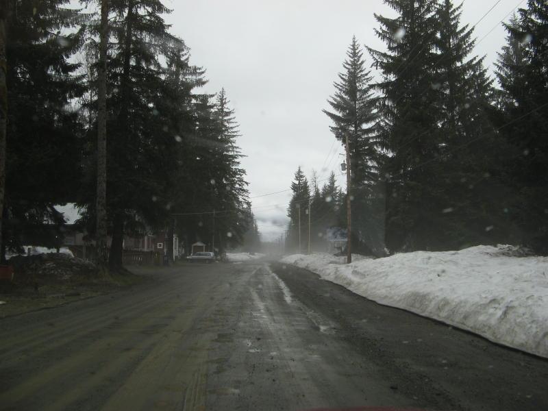 The main road